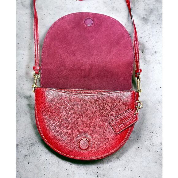 Coach C1429 Ellen Pebble Leather Crossbody Bag - Picture 7 of 12